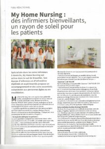 article le soir sur my home nursing